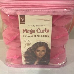Mega curls foam rollers – NIB